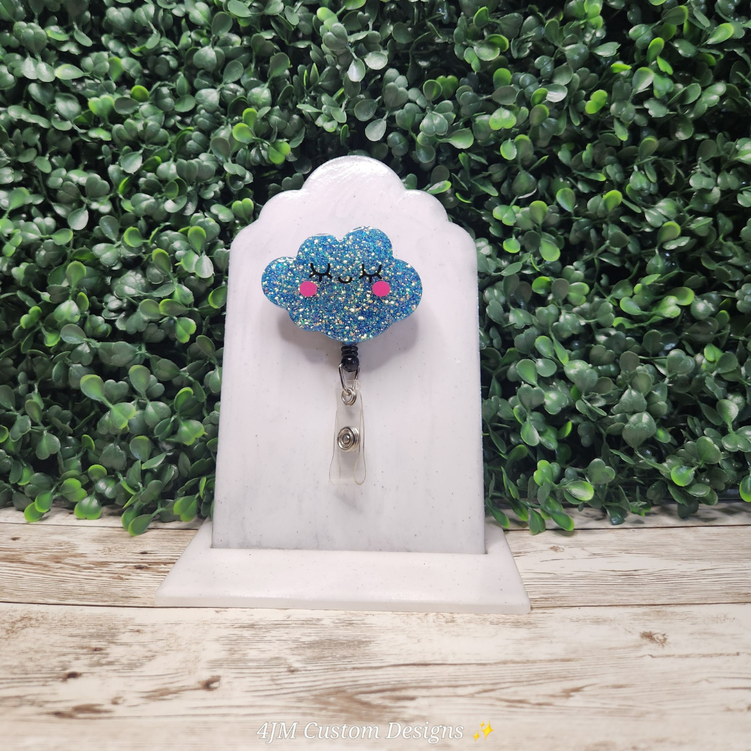 Smiling Cloud Badge